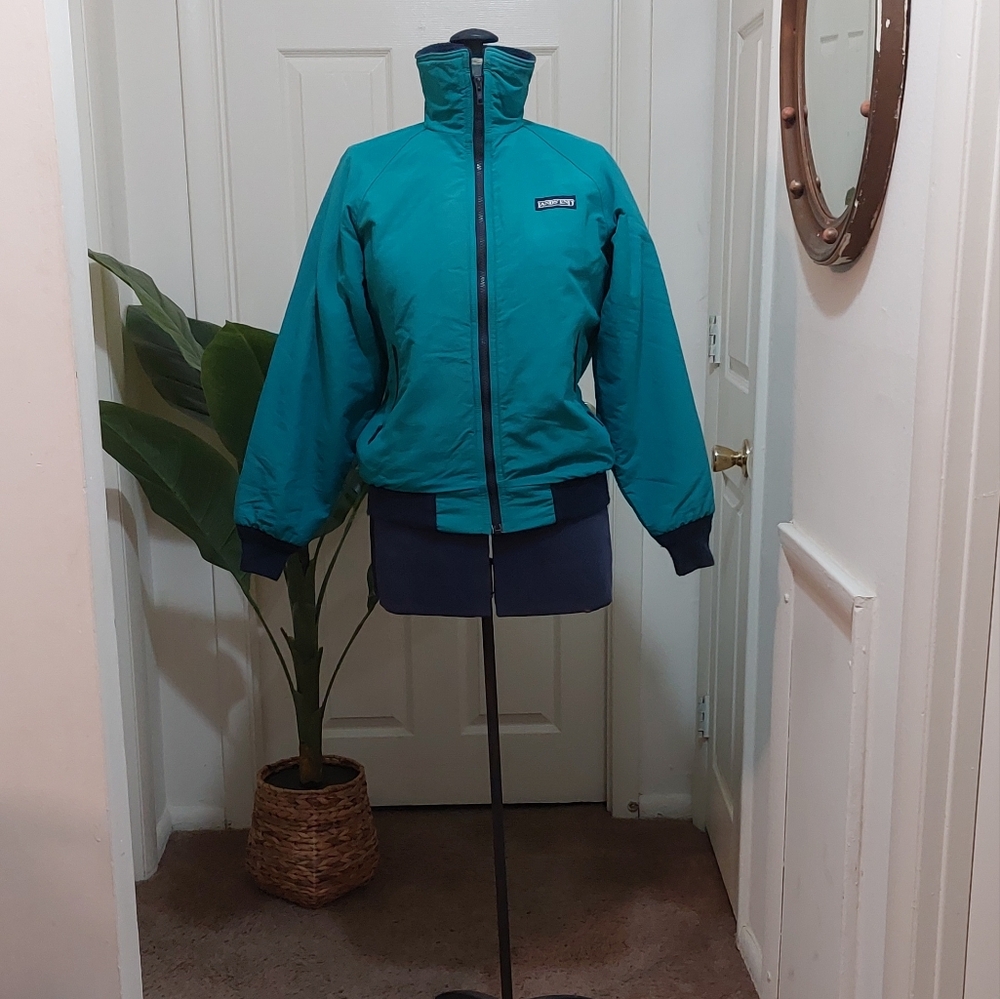 Lands' End Teal Ski & Snow Jacket